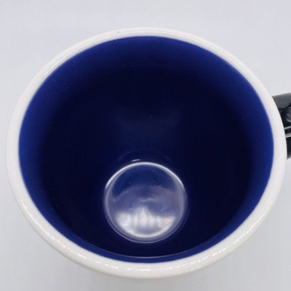 Disney Parks Minnie Mouse Large Coffee Mug Tea Cup Purple White Black 20 Oz - Picture 4 of 6